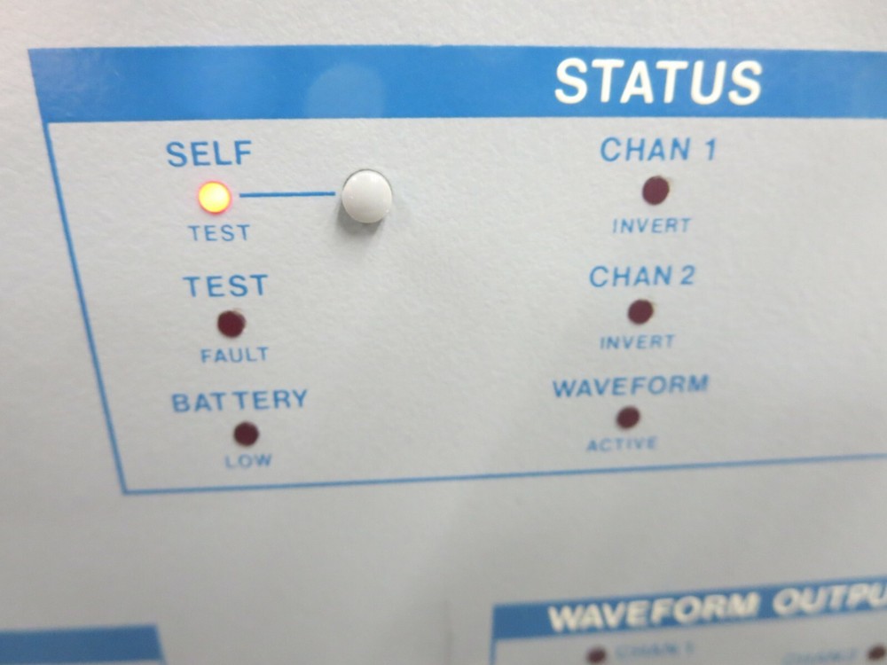 LeCroy, 9100 & 9100CP, Arbitrary Function Generator & Keypad, Unit Powers On