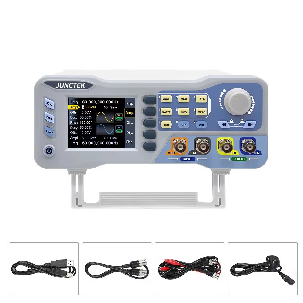 JDS8000 60MHz DDS Function Arbitrary Waveform Signal Source Generator Counter