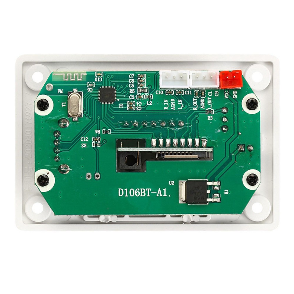 12V Audio Handsfree MP3 Decoder Board Car USB TF Card Slot FM Bluetooth Module