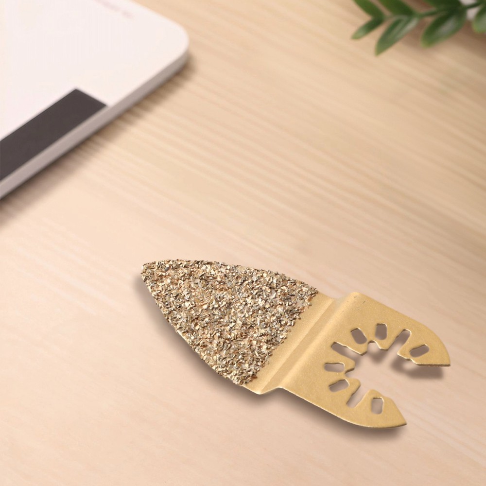 Oscillating Multitool Blades Designed to Handle Coarse Materials Easily