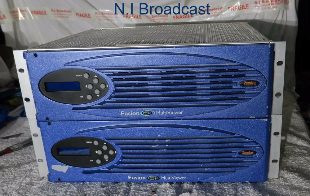 2x zandar fusion multiviewers