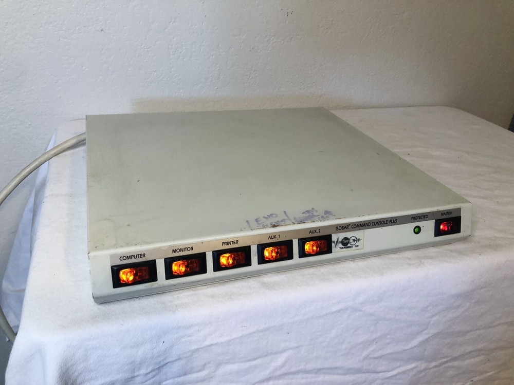 Tripp Lite Isobar Command Console CCI 6-12 Transient Voltage Surge Supressor