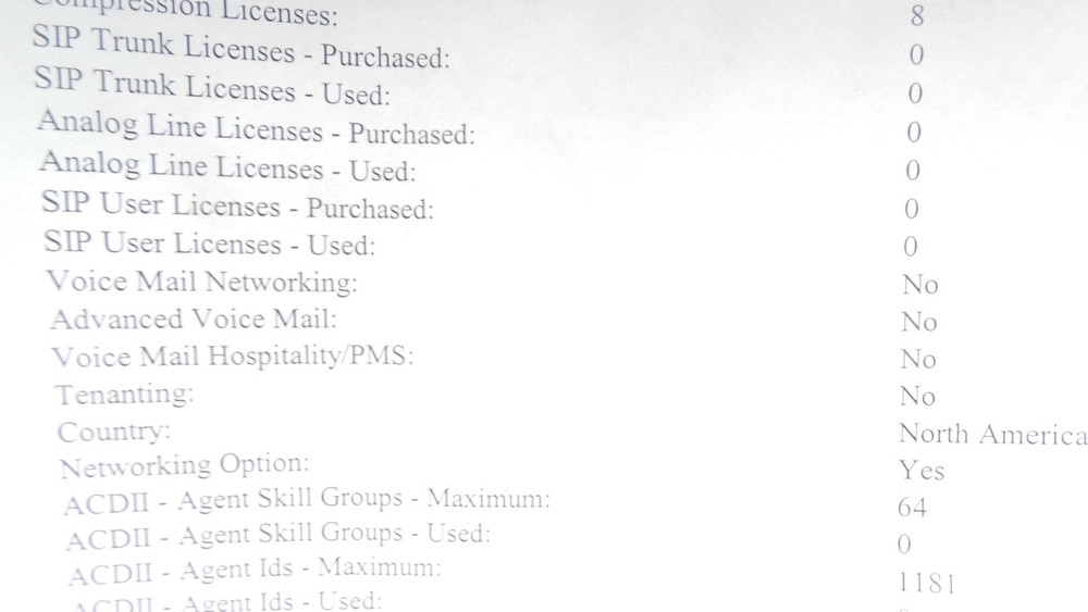 Mitel 50002211 3300 Universal Controller IP Device Licenses: 38, Mailbox 38
