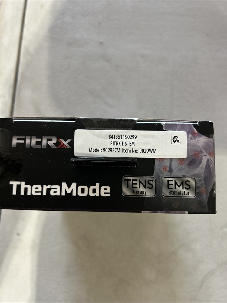 FitRx TheraMode TENS EMS Device Adjustable Intensity Multi-Mode Pain Relief