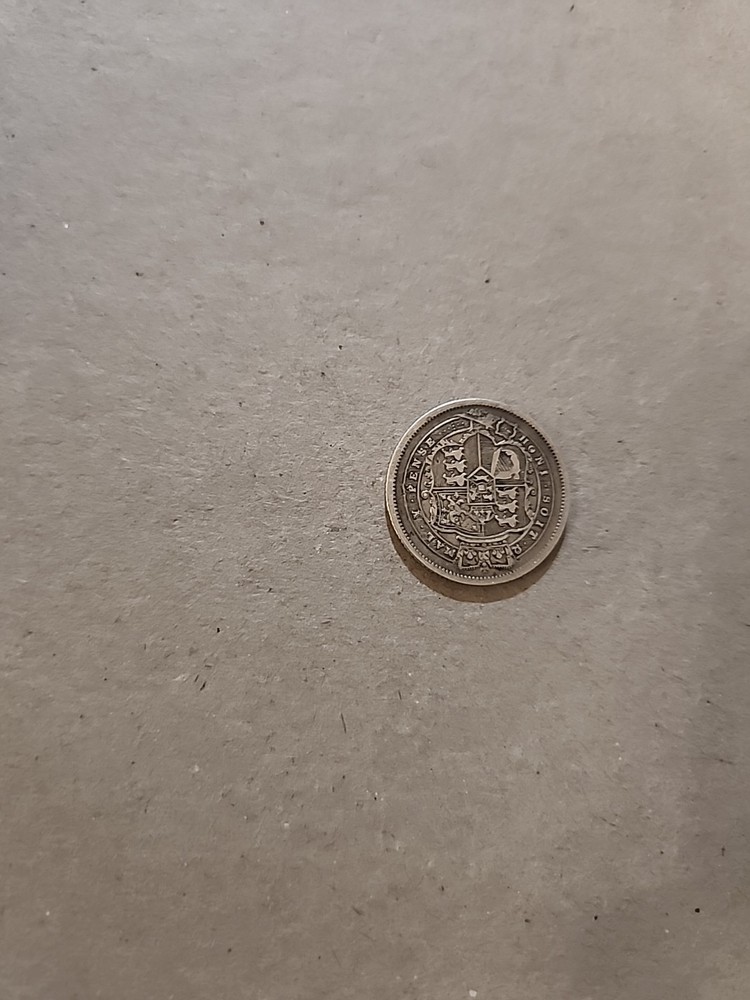 1816 Great Britain 6 Pence silver, ***NICE***