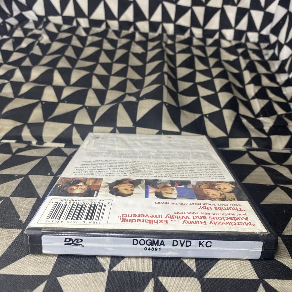 Dogma DVD Case Only - No Disc - Replacement Case - Read Description