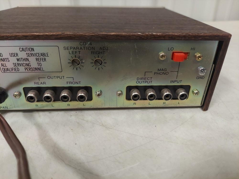 Vintage Lafayette CD-4 Demodulator Decoder Model CD-4, UNTESTED FOR PARTS #3073