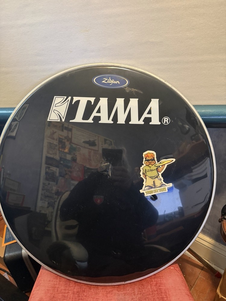 Five Bass Drum Heads