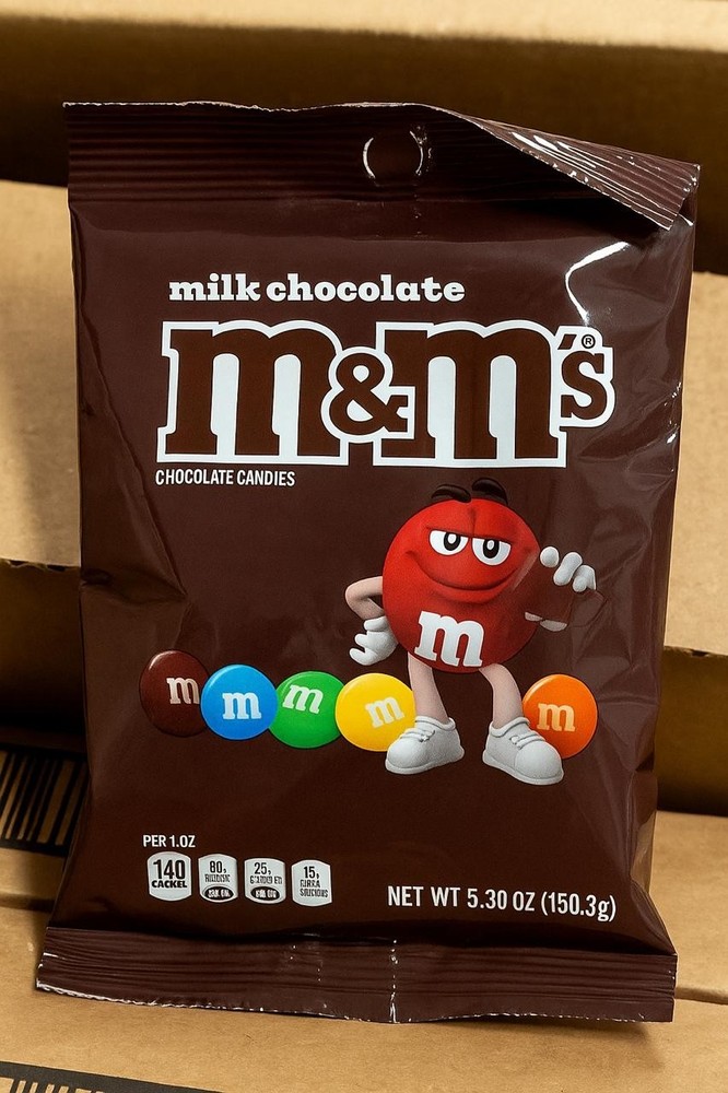M&M's milk chocolate Peg Pack - 5.3 oz-2 pack