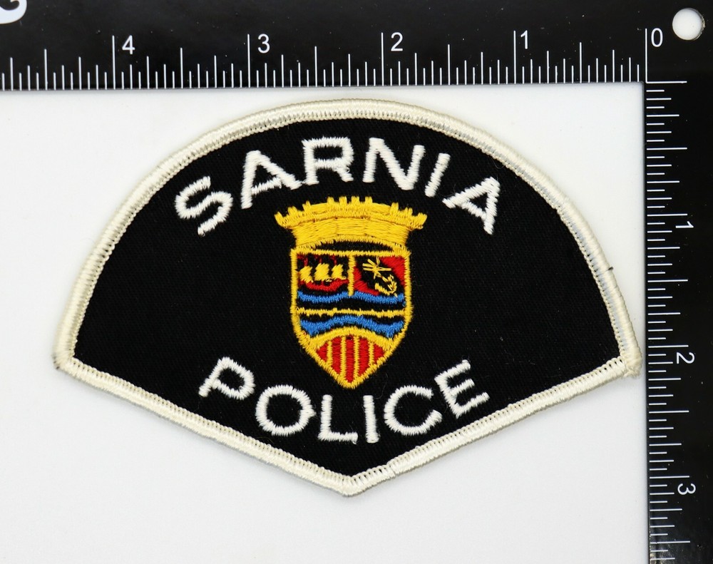 SARNIA CANADA POLICE PATCH Vintage Original