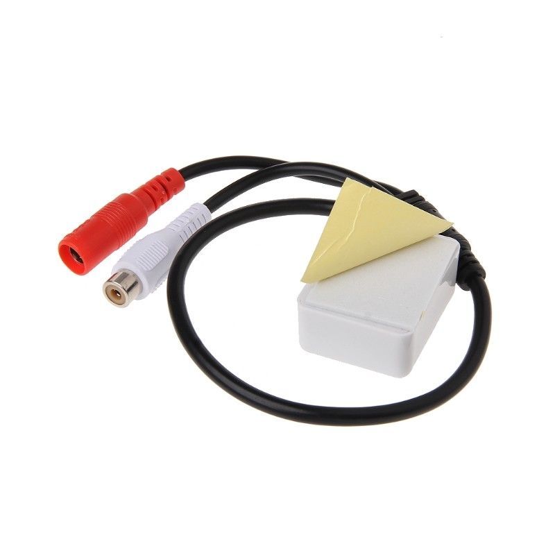 Mini Microphone High Sensitive Pickup Audio Mic With Power For Cctv Security