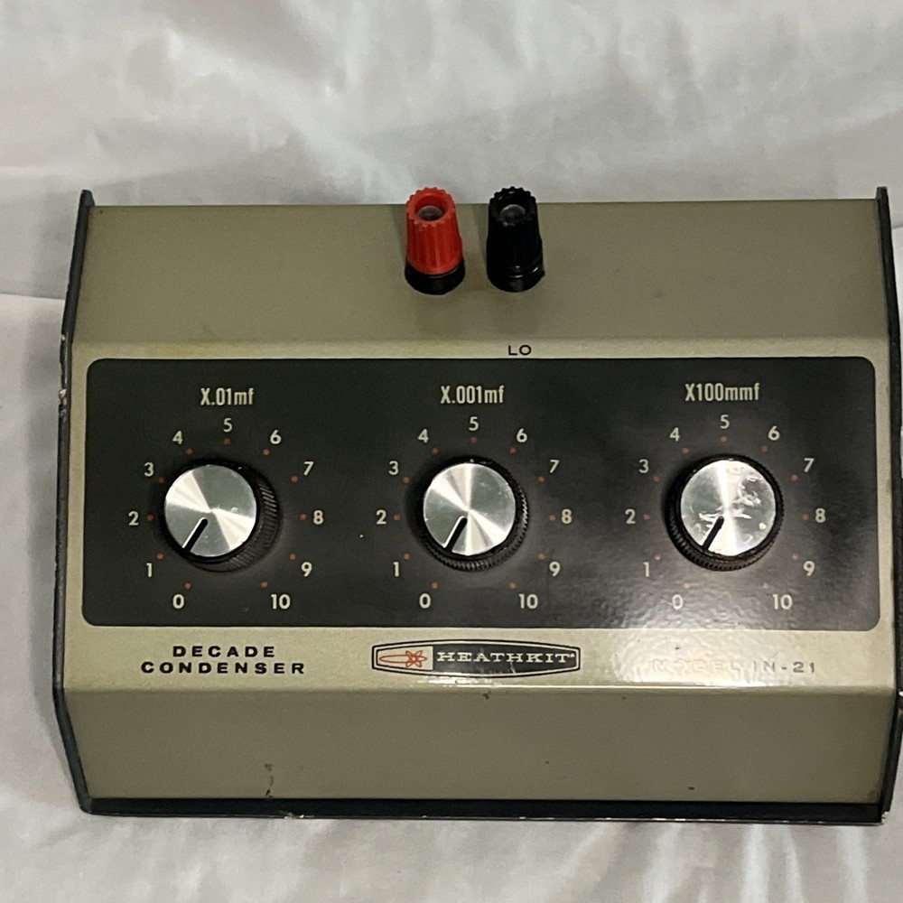 Heathkit IN-21 Decade Condenser(Untested )