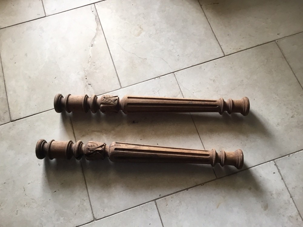 Antique Oak Pillars 2