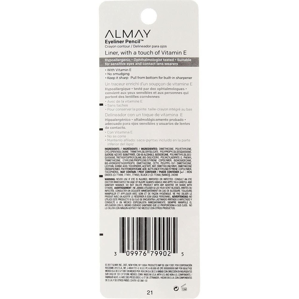 Almay Eyeliner, Black Brown
