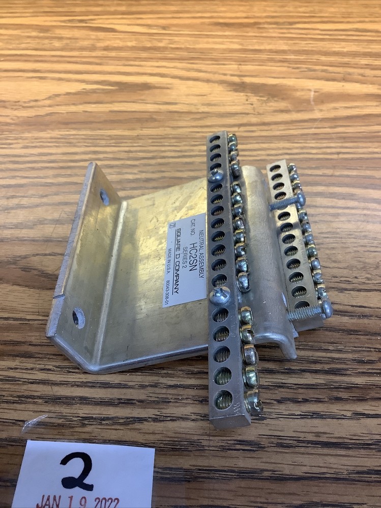 HC2SN SQUARE D Neutral Assembly Series 2 USED