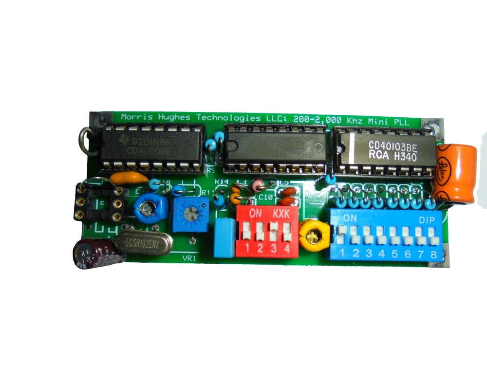 Mediumwave AM Broadcast Phase Locked Loop Carrier Generator Board