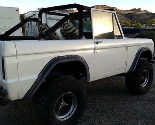 1966-1977 Ford Bronco Windshield Glass Clear