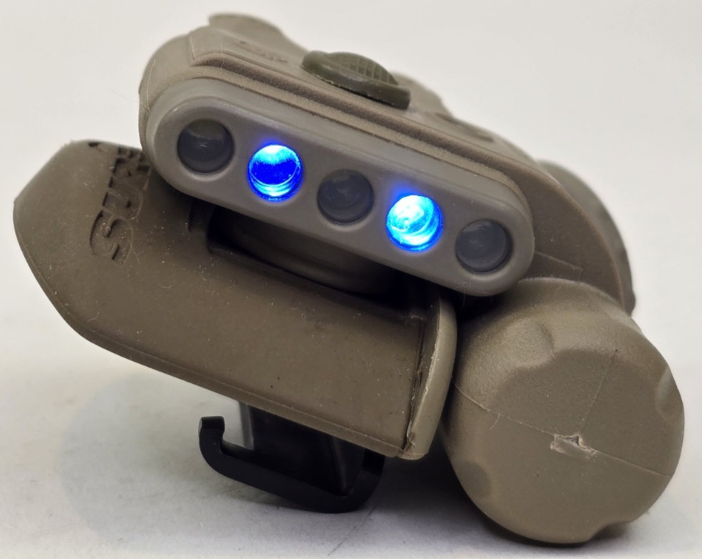 SUREFIRE HELMET LIGHT HL1-A-TN BL/IR/WH LIGHT EUC