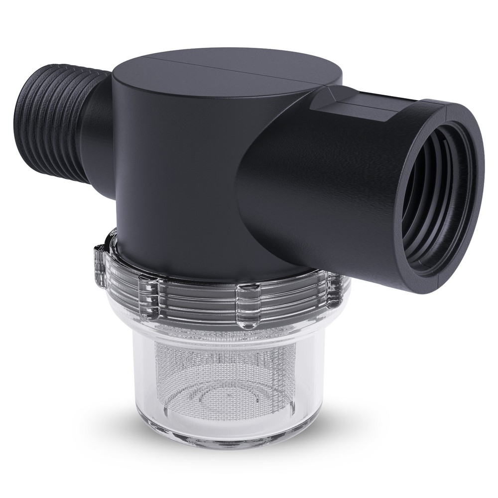 RV Trailer Pump Filter Fresh Water Pump Strainer Compatible with WFCO or Shurflo