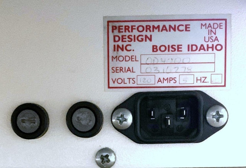 Performance Design Inc. OD4000 Rhin-O-Tuff Binding Machine