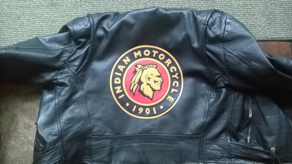 Indian Motorcycles 9.5 inch warrior back patch. Nice New