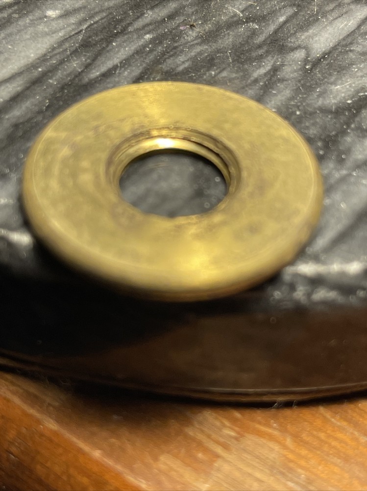 Turn Brass Unfinished 1 1/8 X 1/4 Ips Threaded Check Ring
