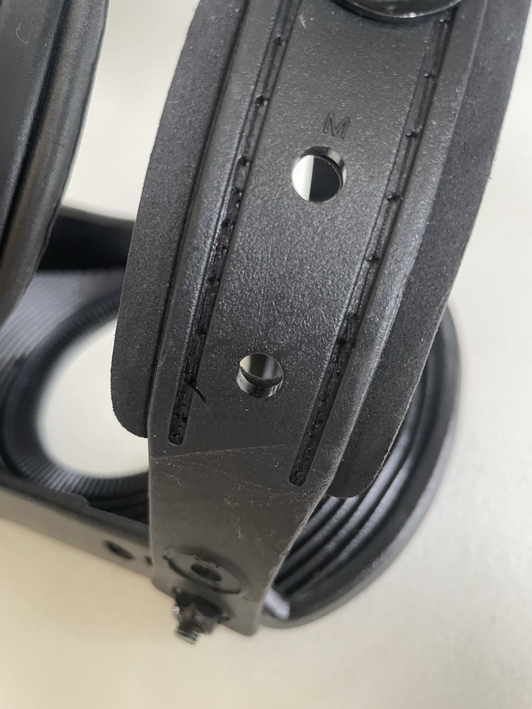 One Snowboard Binding SINGLE REPLACEMENT Black Adjustable Size