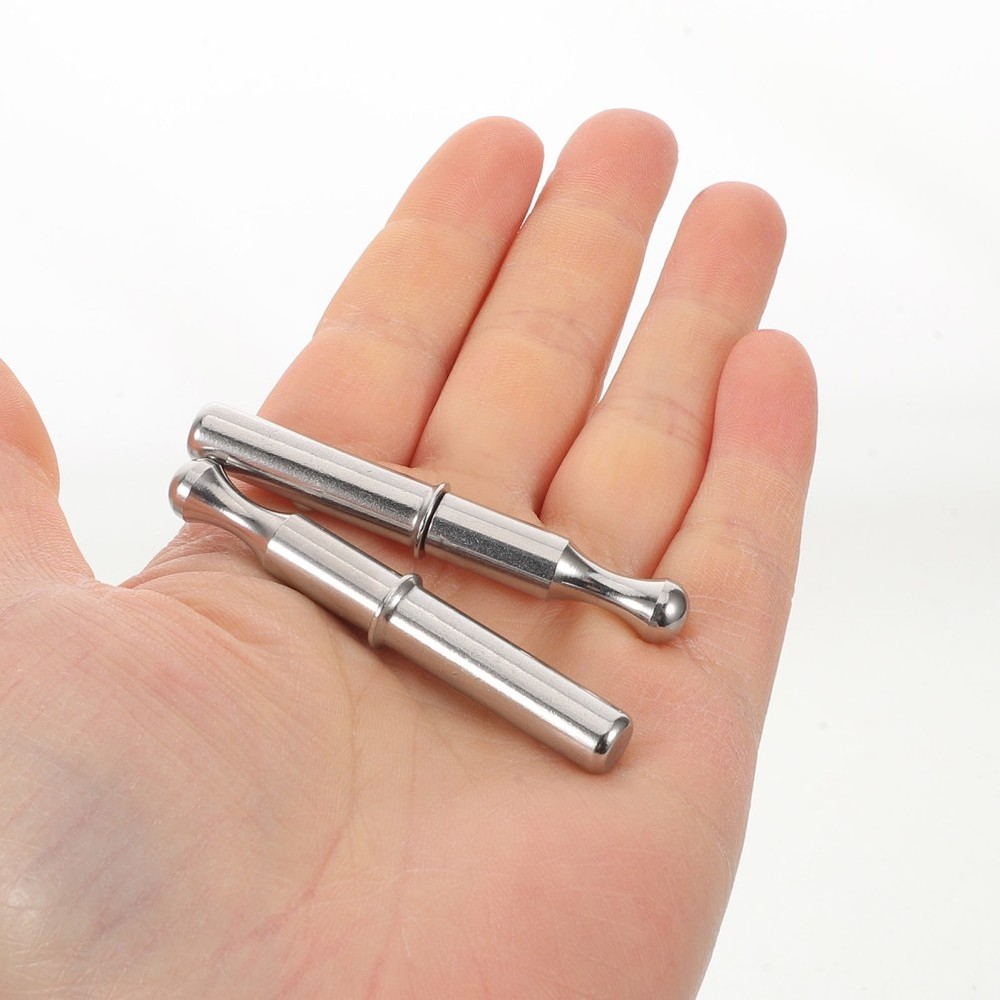 2 Pcs Sink Filter Accessories Threaded Stainless Steel Basket Handle Kitchen