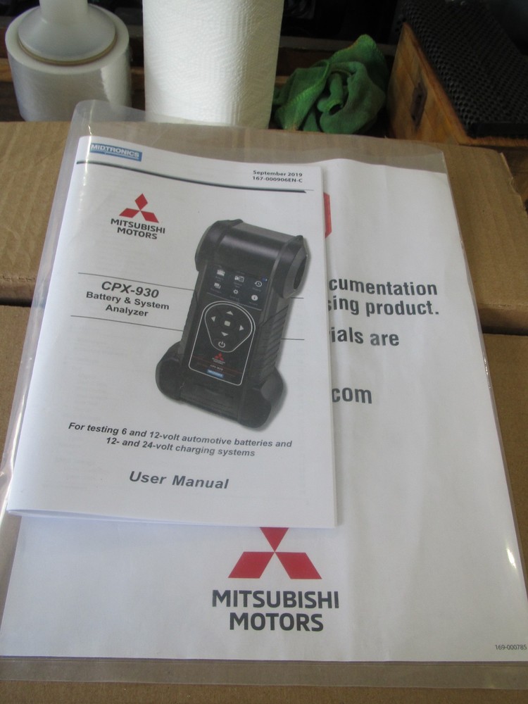 Midtronics CPX-930 Battery & System Analyzer Printer New