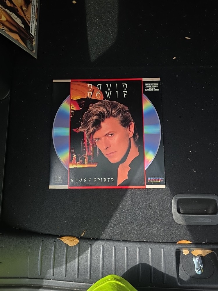 David Bowie Glass Spider Lazerdisc