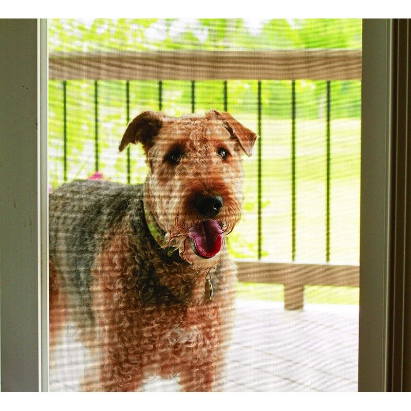 Pet Resistant Screen Roll Durable Polyester Easy Install Fire Safe Windows Doors