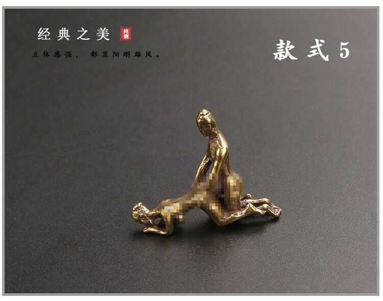 Hot 5pcs/set ornaments bronze small bronze figures personalized creative artwork
