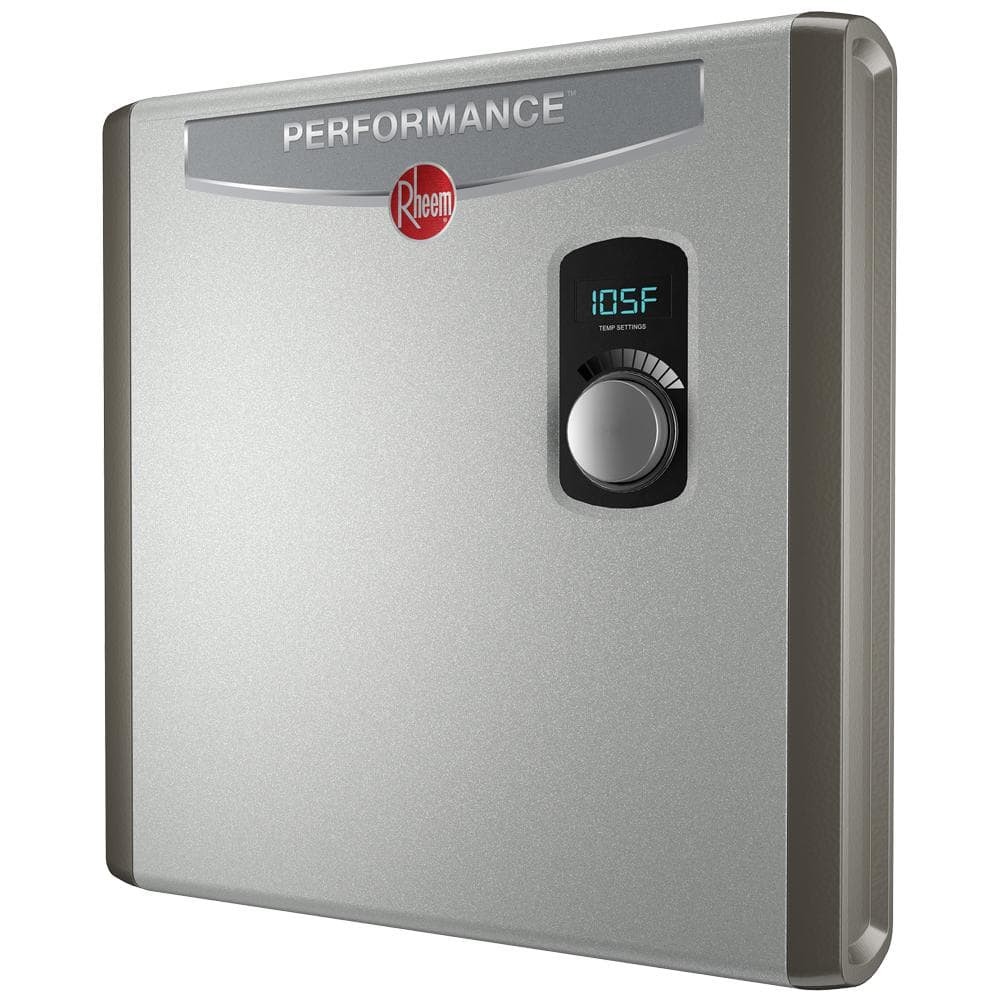 Rheem 27 kW 5.27 GPM 240-Volt Self-Modulating Electric Tankless Water Heater