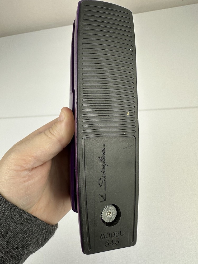 PURPLE Swingline Stapler Model 545