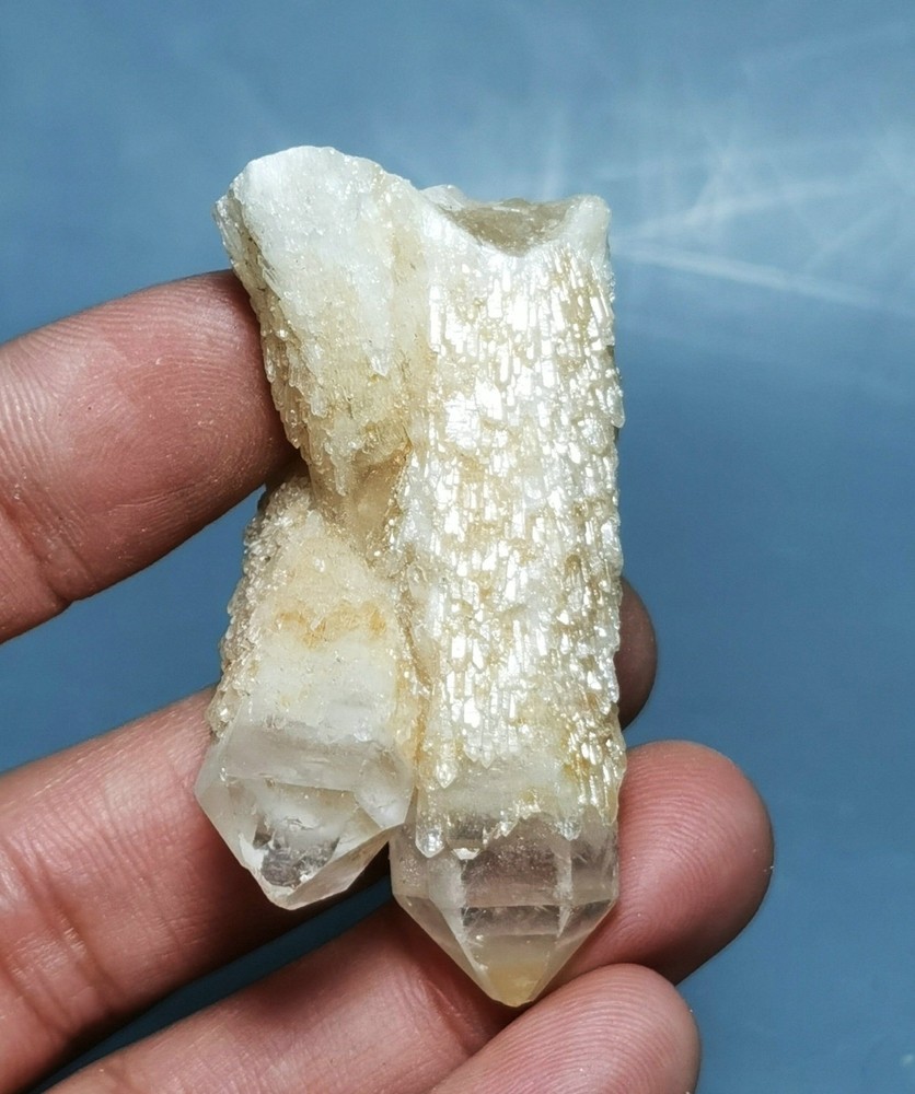 Rare Himalayan Quartz Crystal Cluster Specimen