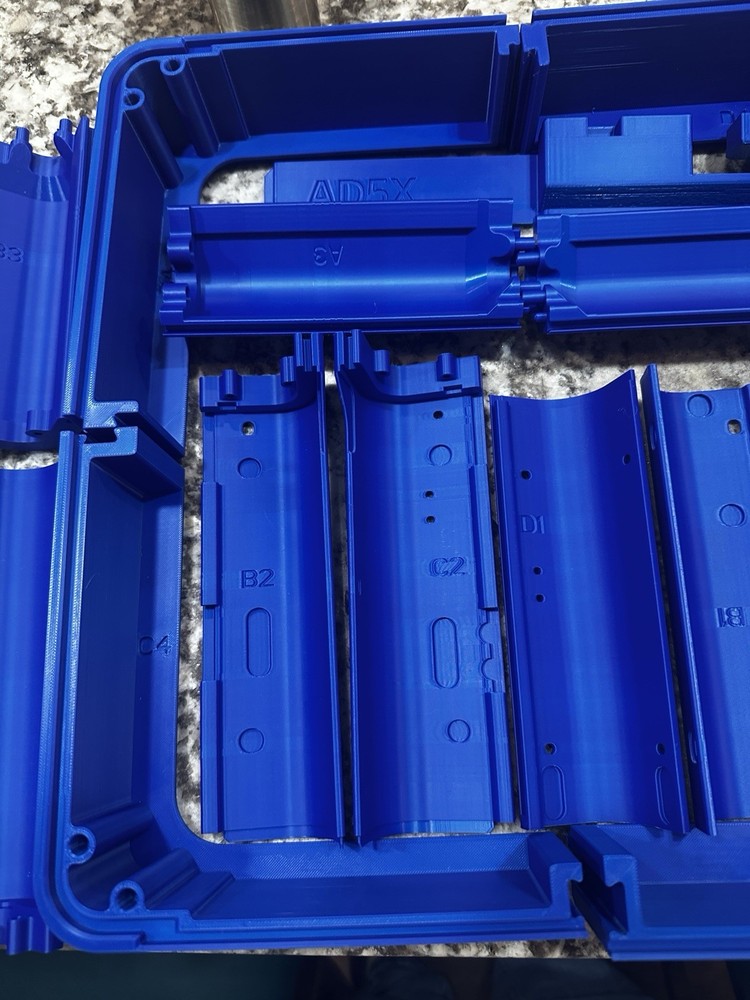 Flashforge Ad5x Enclosure Blue