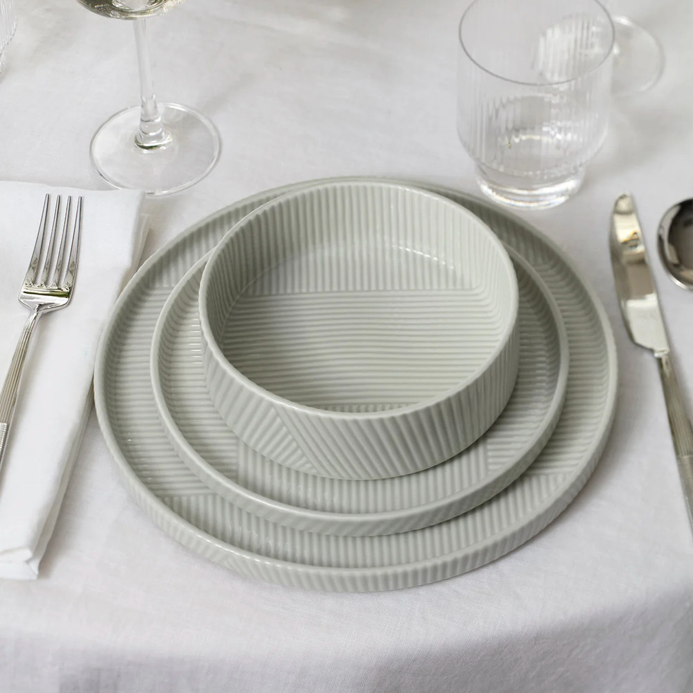 Lenox Modulus 16-Piece Dinnerware Set, Vapor