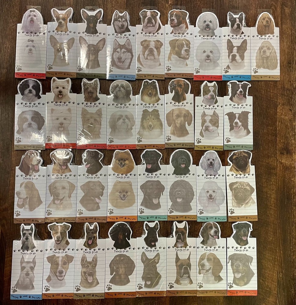 Dog Magnetic Notepad E&S Pets, CHOOSE Style