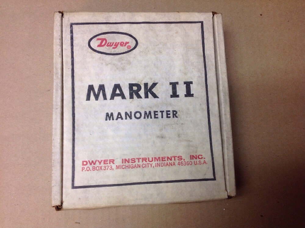 Dwyer Manometer Mark II