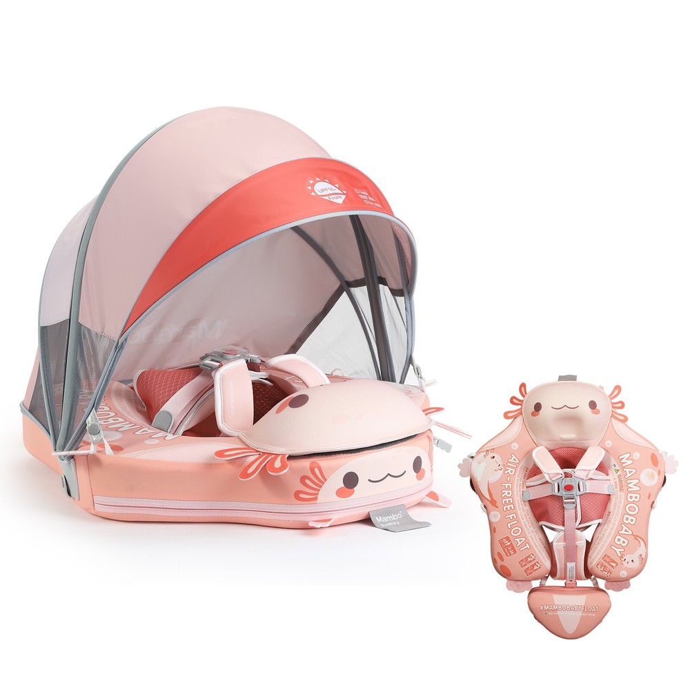 Mambobaby Pool Float Salamander with Canopy