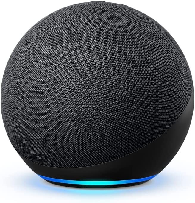 Amazon Echo Dot 4th Gen Smart speaker with Alexa Voice Control - Charcoal *NEW*