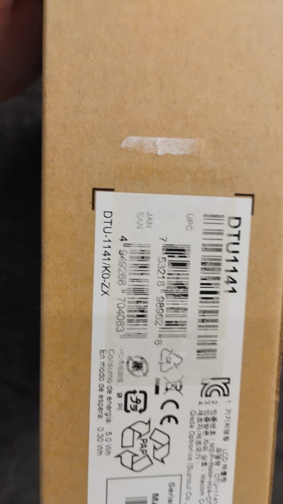 WACOM DTU-1141 LCD Tablet InterActive Pen Display - New , Q2