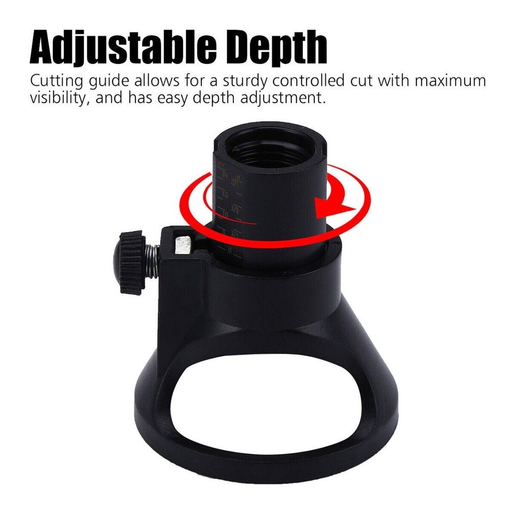 For Dremel Rotary Multi Tool Cutting Guide HSS Router Drill Bits Kit Attachment