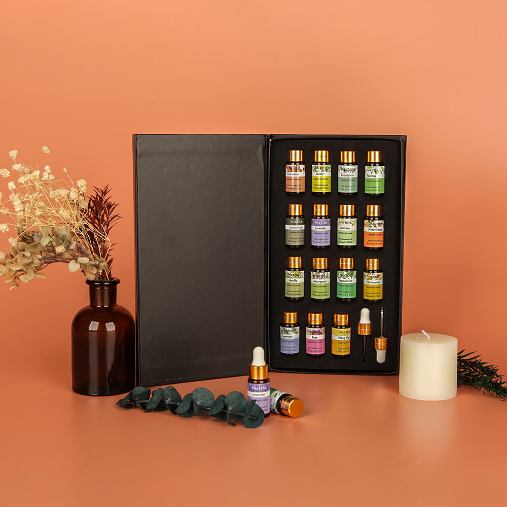 15PCS Essential Oils Gift Set 5ML- Premium Quality Essential Oils for Diffusers