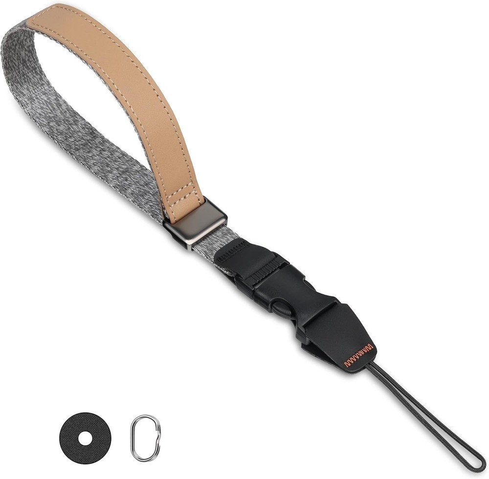 Camera Wrist Strap with Quick Release Buckle. Sturdy Nylon Rope Hand Strap Co...