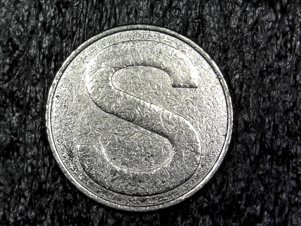 S - Vending Gaming Token 25mm (c61)