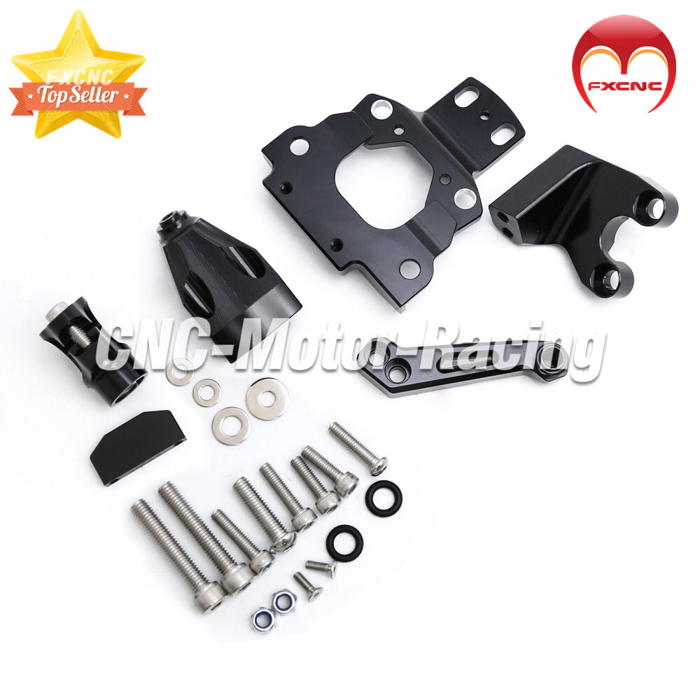 For Z650 2017-2022 CNC Stabilizer Steering Damper Bracket Mount kit Support