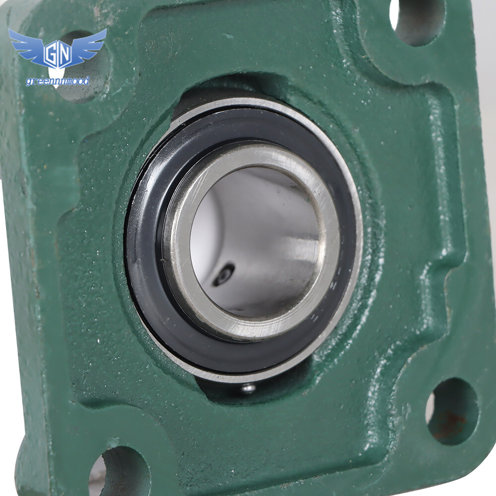 10 Pack UCF205-16 Pillow Block Flange Bearing 1" Bore 4 Bolt Solid Base US