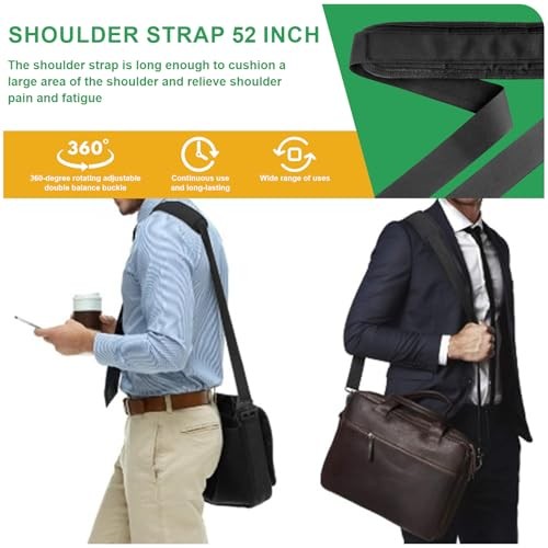 Ameri 52" Bag Shoulder Strap, Universal Adjustable Shoulder Belt Replacement