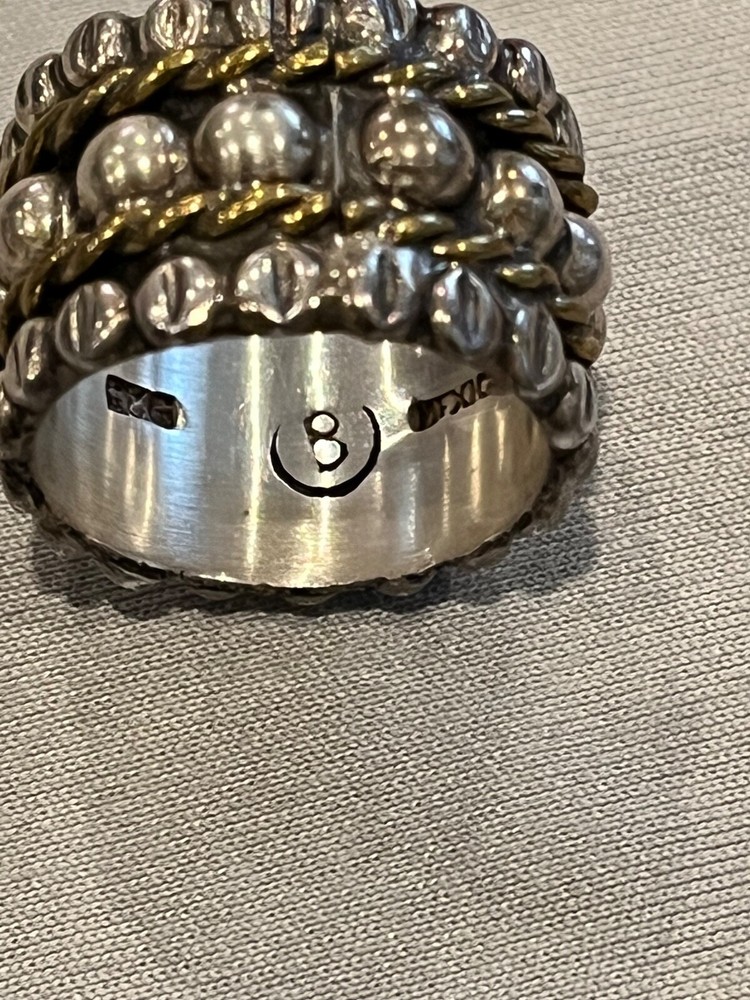 Mexican Sterling Silver ring, Size 7